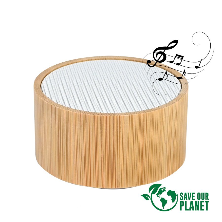 B95-Principal3.jpg Parlante Altavoz Bluetooth de Bamboo "FLOW" - Imagen 1