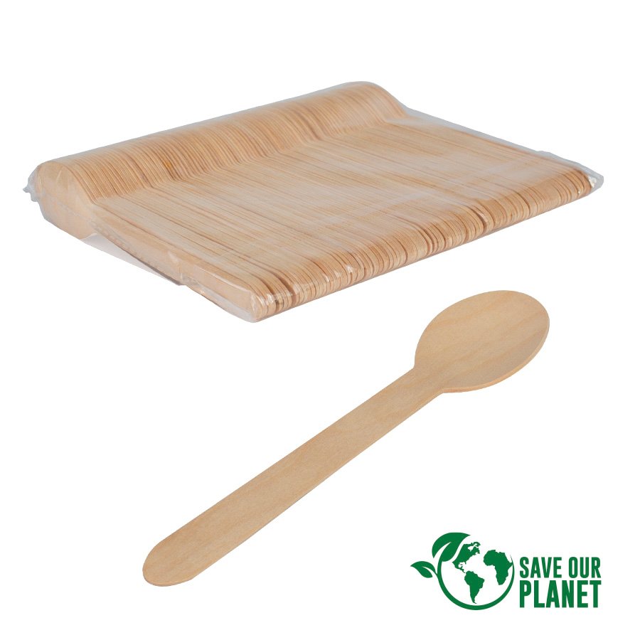 E119-11-Principal.jpg Bolsa con 100 cucharas de madera de Abedul - Imagen 1