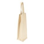 Bolsa Botella Vino 100% Algodón Canvas - Imagen 2