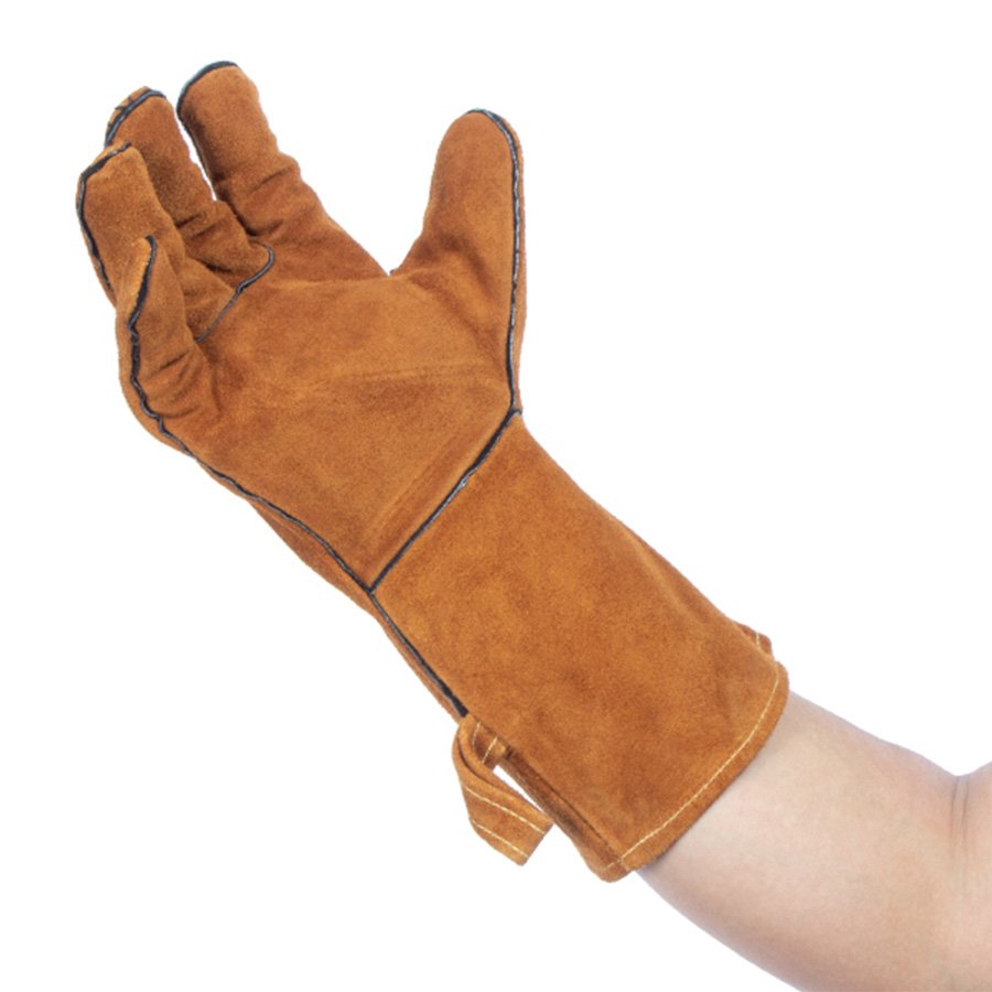 H61_06.jpg Par de Guantes de Cuero Gamuza - Imagen 1