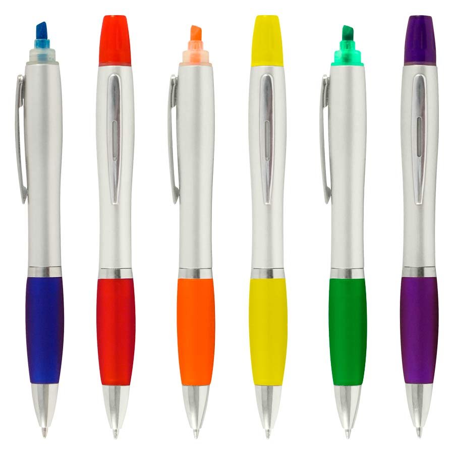 L34.jpg Bolígrafo con Destacador - Imagen 1
