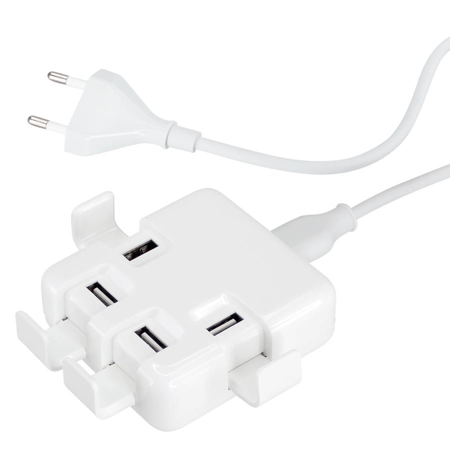 U40.jpg Hub USB 4 Puertos Power Strip - Imagen 1