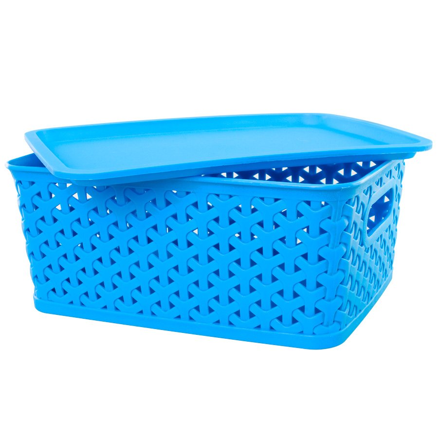 W50-001.jpg Canasto plástico 5 lt con tapa - Imagen 1