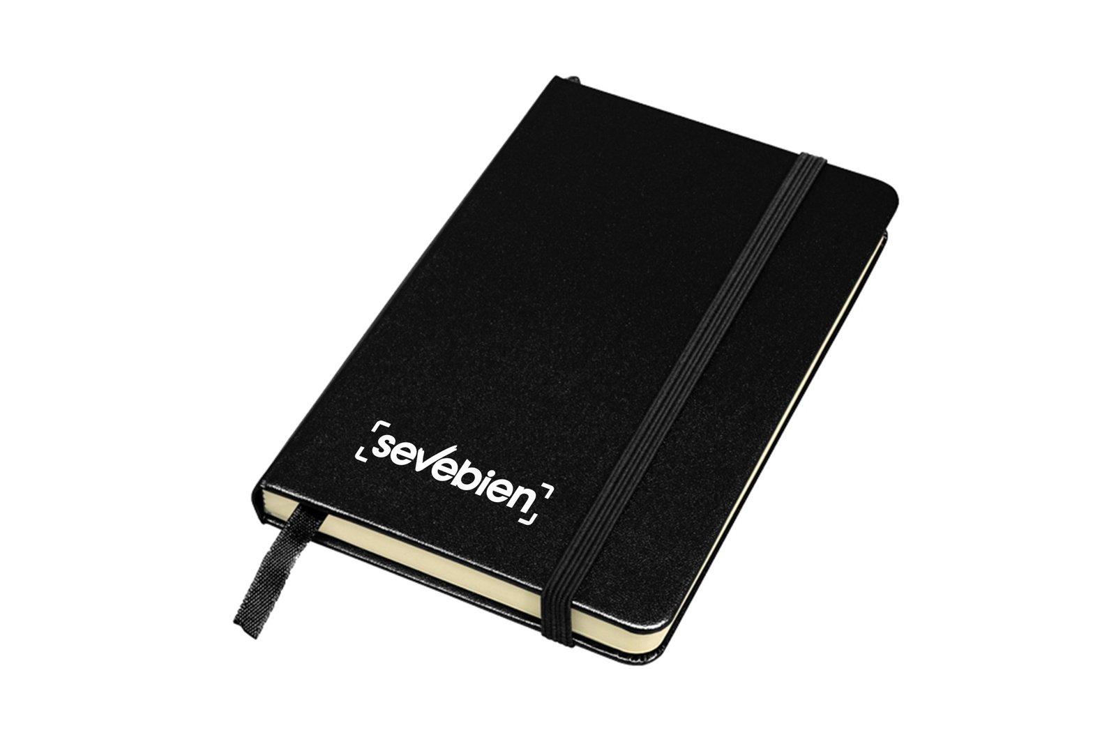 promocional_publicitario_libreta_T277_negro_logo.jpg LIBRETA MEDIANA - Imagen 1
