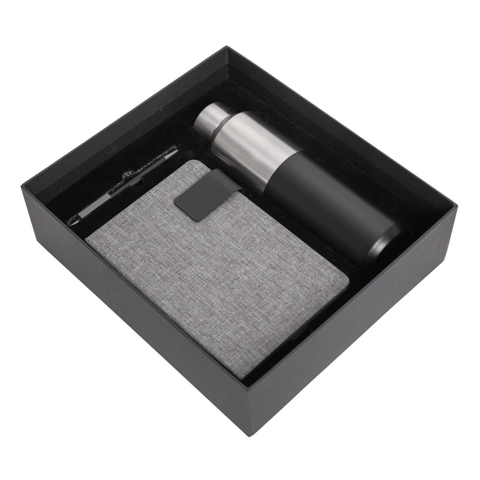 alt_-promocional_publicitario_Boligrafo_Botella_Libreta_S04_4 Set ejecutivo "CHARM BOX" - Imagen 1